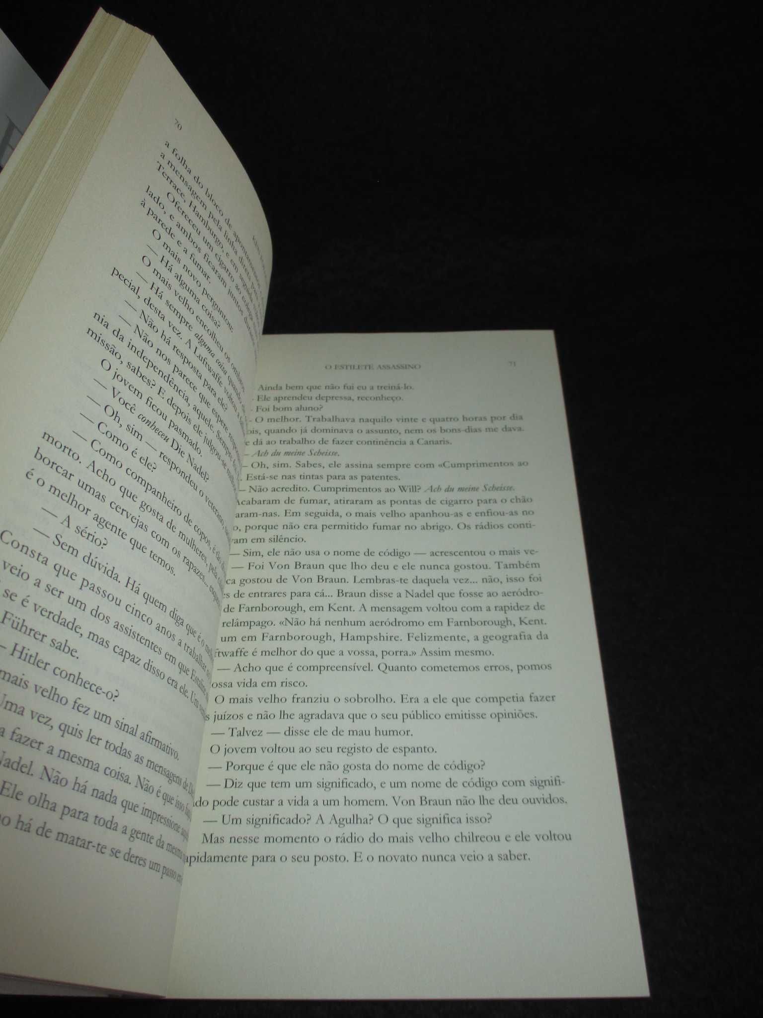 Livro O Estilete Assassino Ken Follett Bertrand