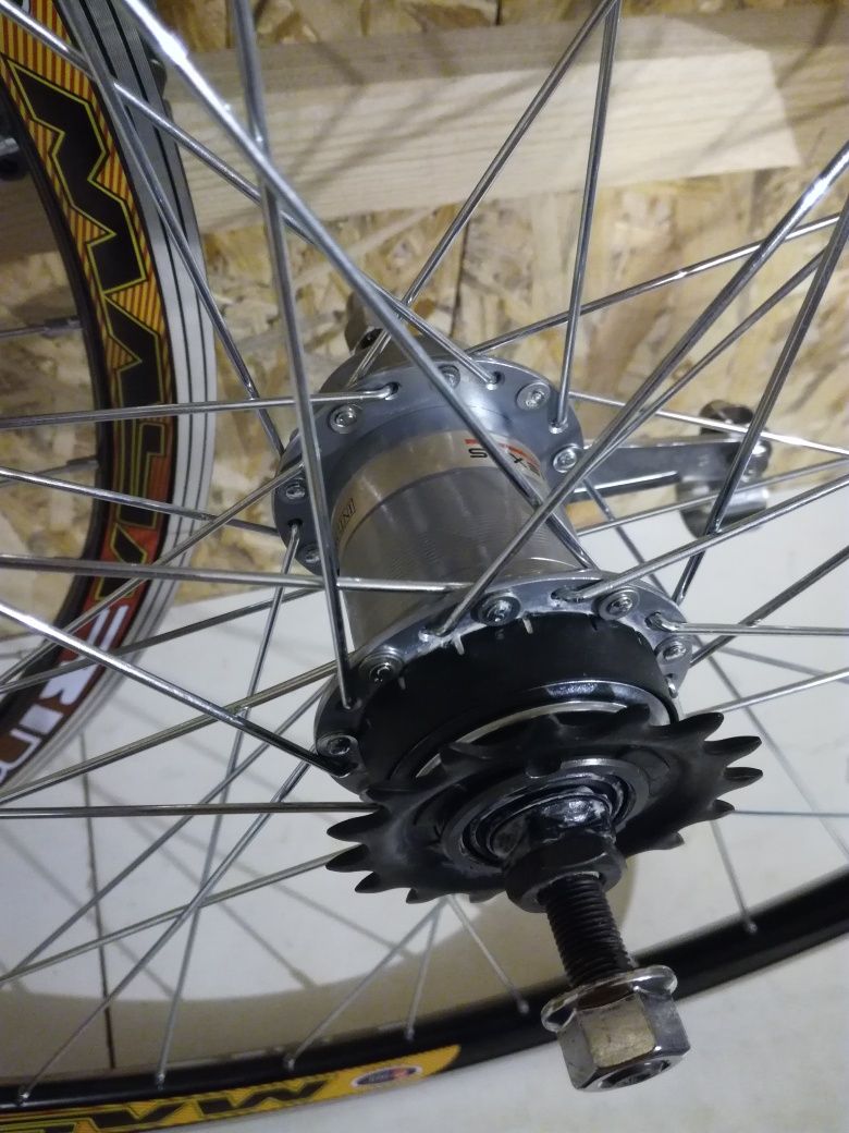 Новые колеса Shimano Nexus 3. Вилсет на планетарной втулке.