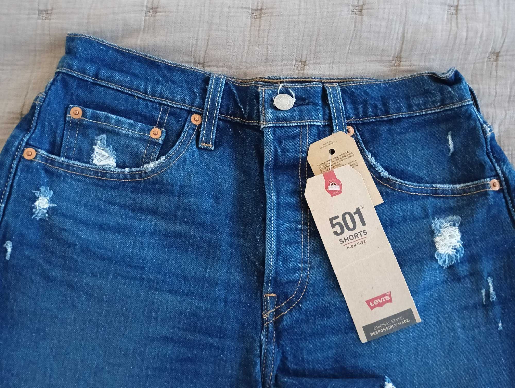 Szorty jeansowe Levi's roz 27