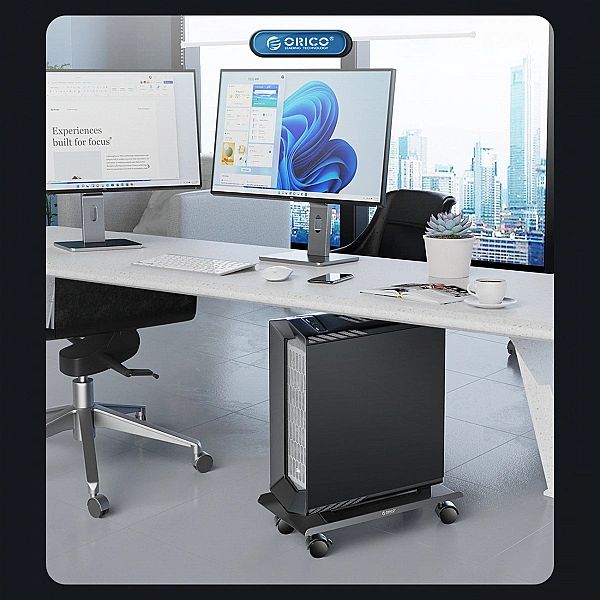 Podstawka Orico CPB6 na komputer z kółkami - czarna