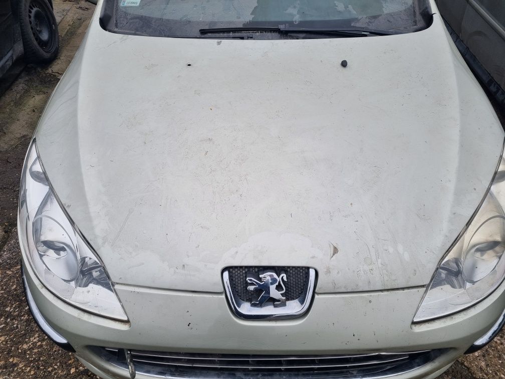 Maska Pokrywa Silnika Peugeot 407 SW 1,6 HDI Części Przód KCVD