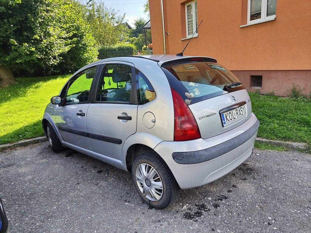 Citroen C3-srebrny