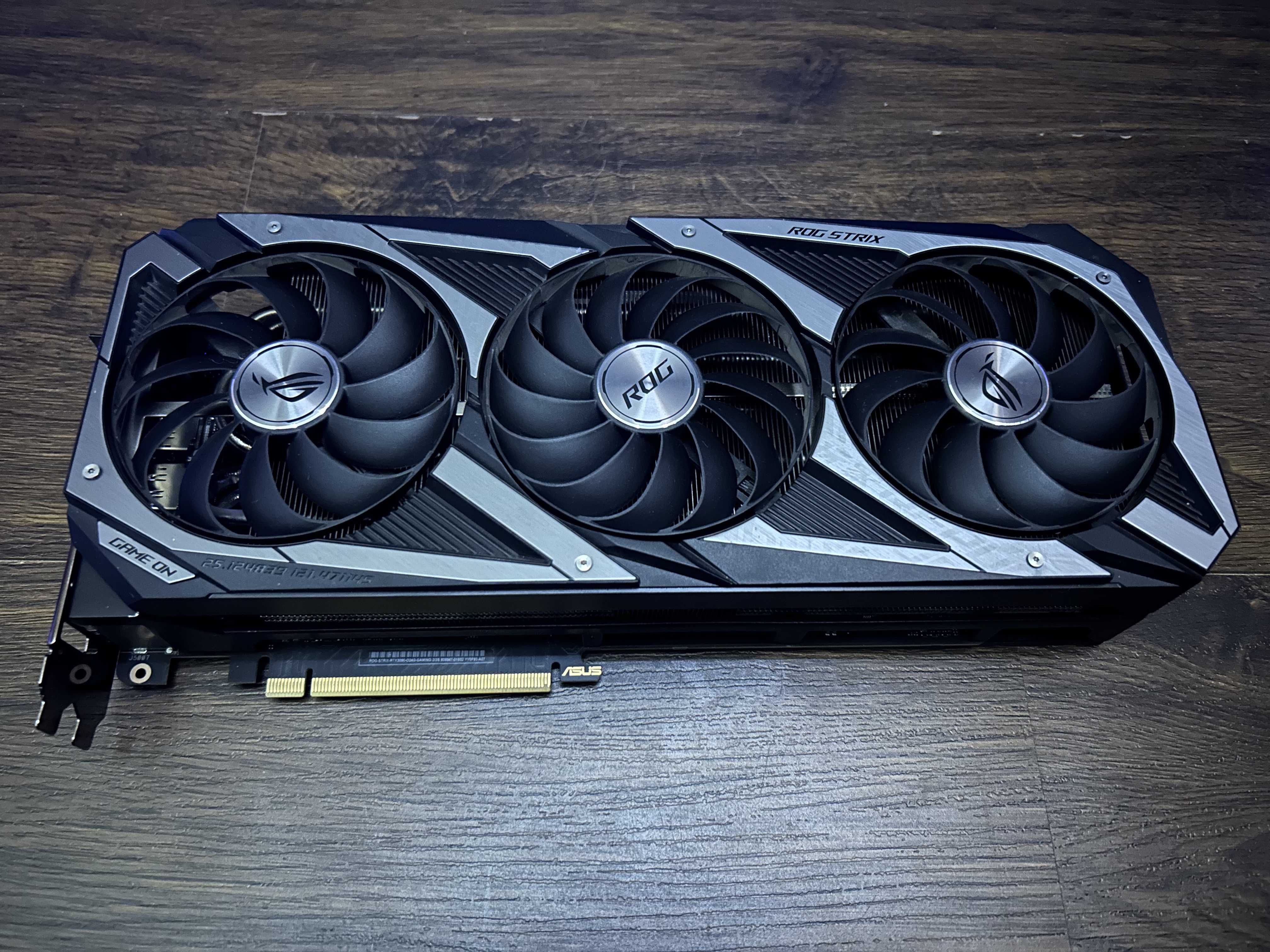 SUPER! Видеокарта NVIDIA GeForce RTX 3090 24GB ASUS STRIX