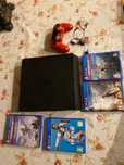 Ps4 slim 500giga SSD , 2 pady