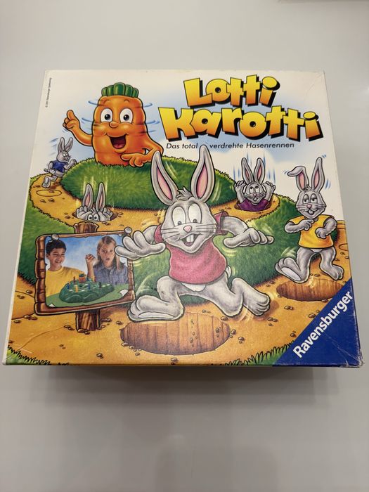 Lotti Karotti Ravensburger дитяча настольна гра 4-8 років