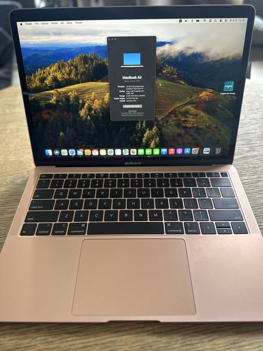 Macbook Air 2019 rose gold jak nowy!