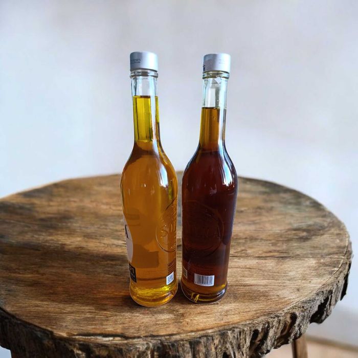 Olej rzepakowy tłoczony tradycyjną metodą na zimno /ciepło świąteczny