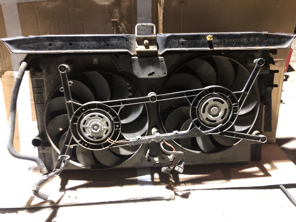VW t4 lift chłodnica wody z wentylatorami