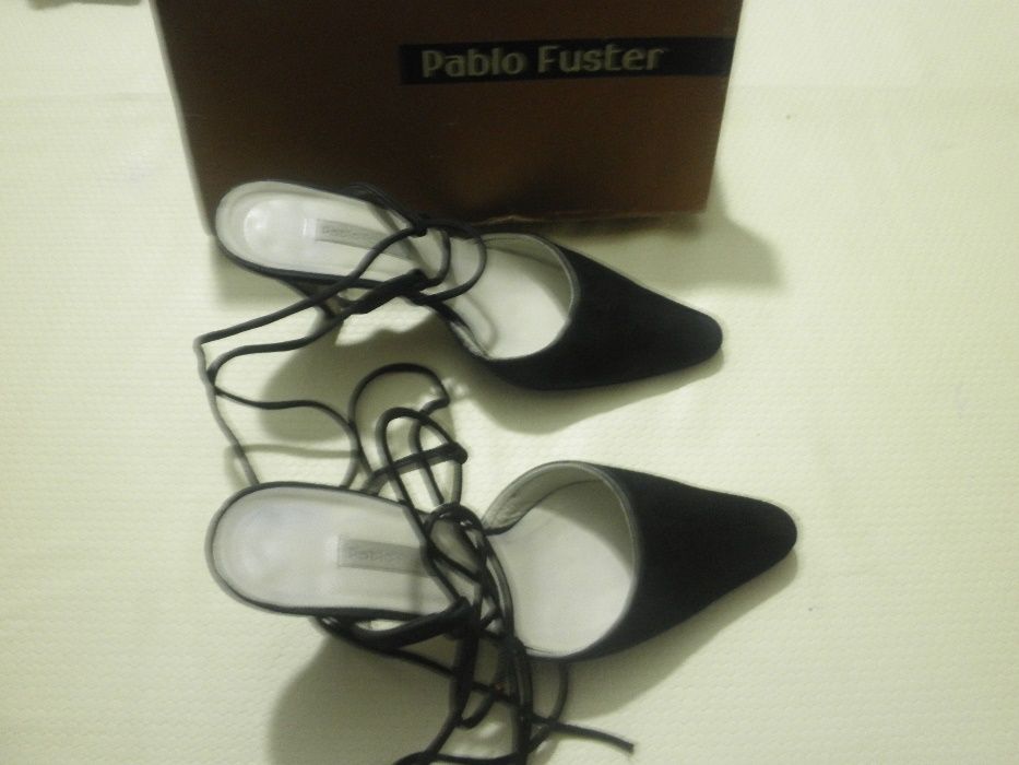 sapatos pretos pablo fuster