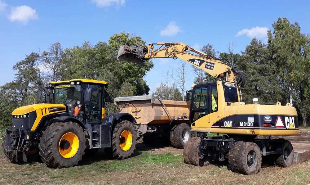 Usługi koparką, Kucie betonu, Wywrotka, Transport HDS Warszawa-Okolice