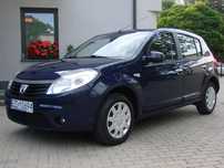 Dacia Sandero Dacia Sandero rok 2011 salon Polska klimatyzacja