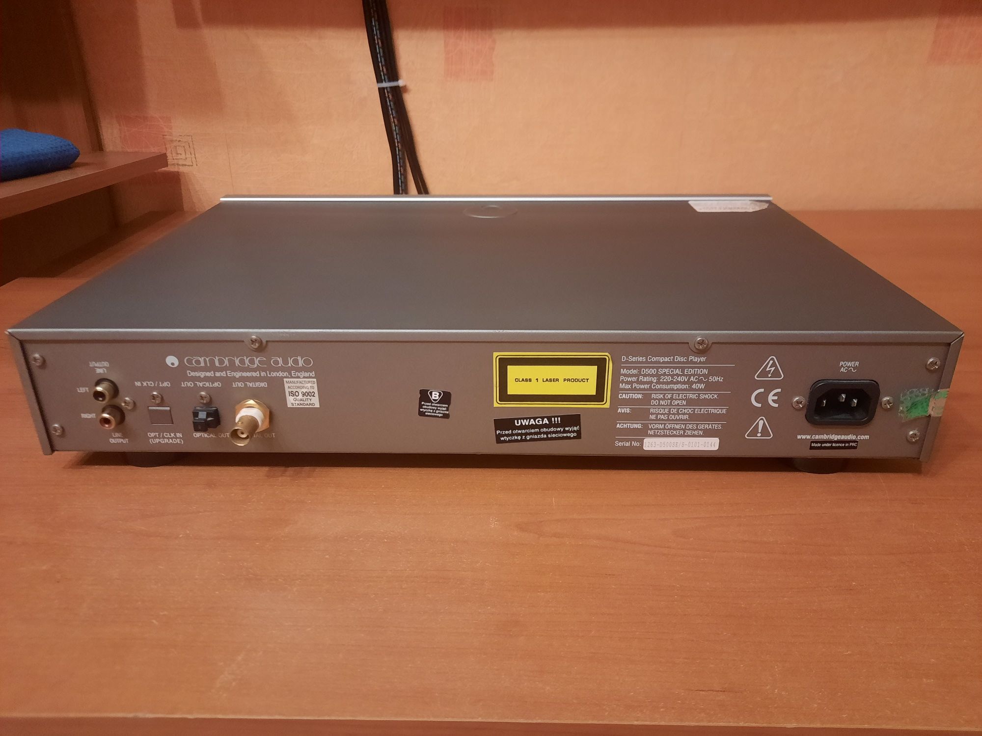 Kompakt Cambridge audio D500SE srebrny Łódź