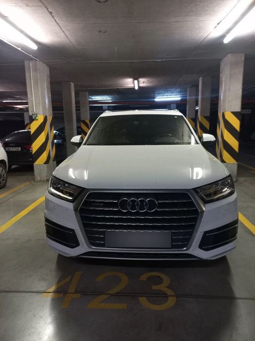 Audi Q7 Audi Q7 2.0T, Szklany dach, 7 osobowy, brązowe skóry, felgi 22"/19"