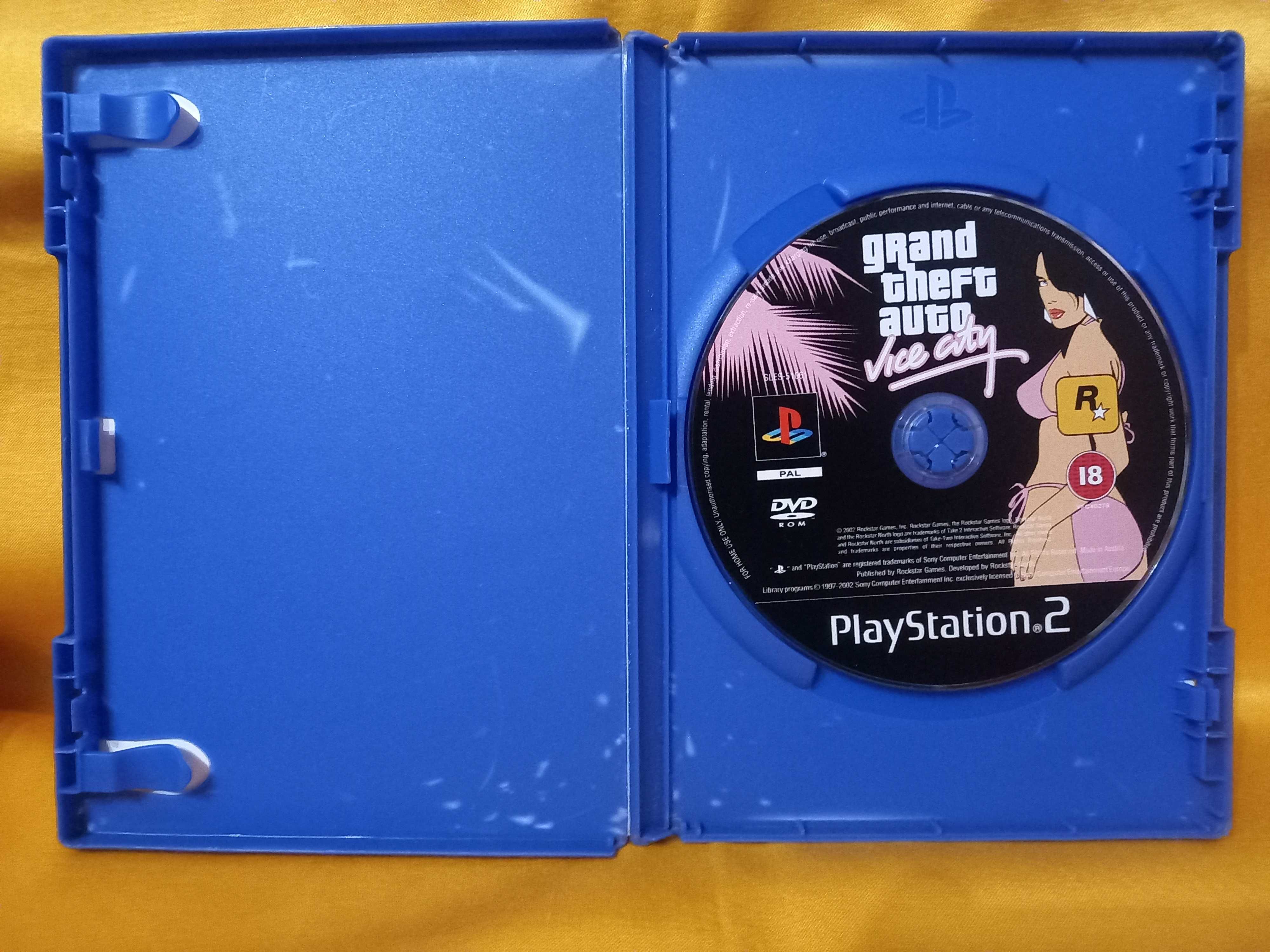 Gra Grand Theft Auto Vice City GTA VC PS2 PlayStation 2