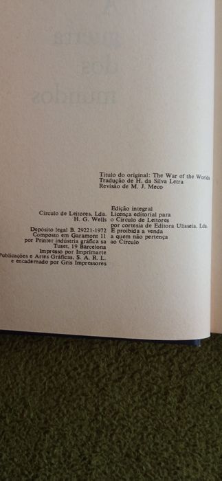 A guerra dos mundos - H. G. Wells