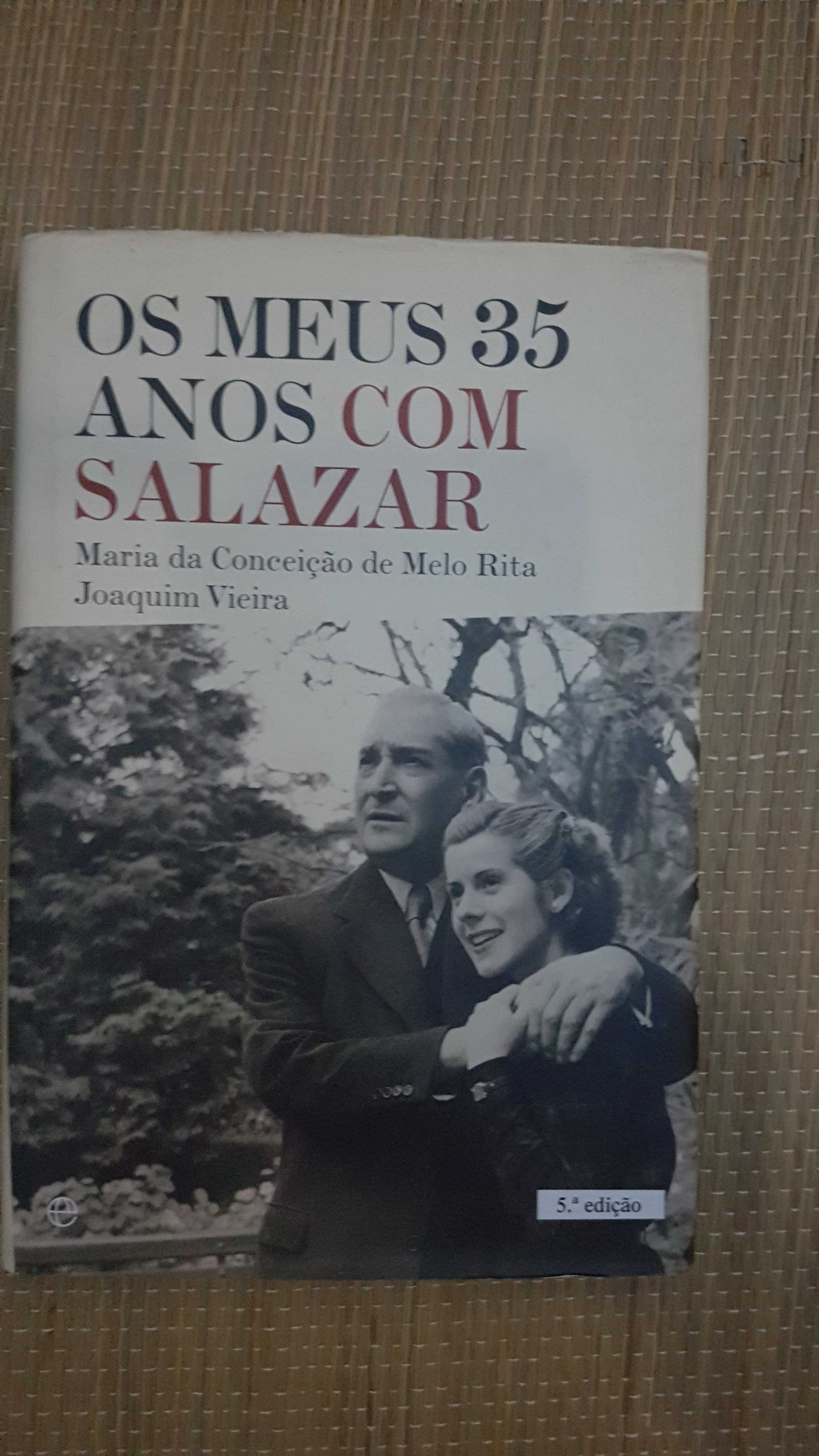 6 livros - Estado Novo, Salazar, Marcello Caetano, 25 abril