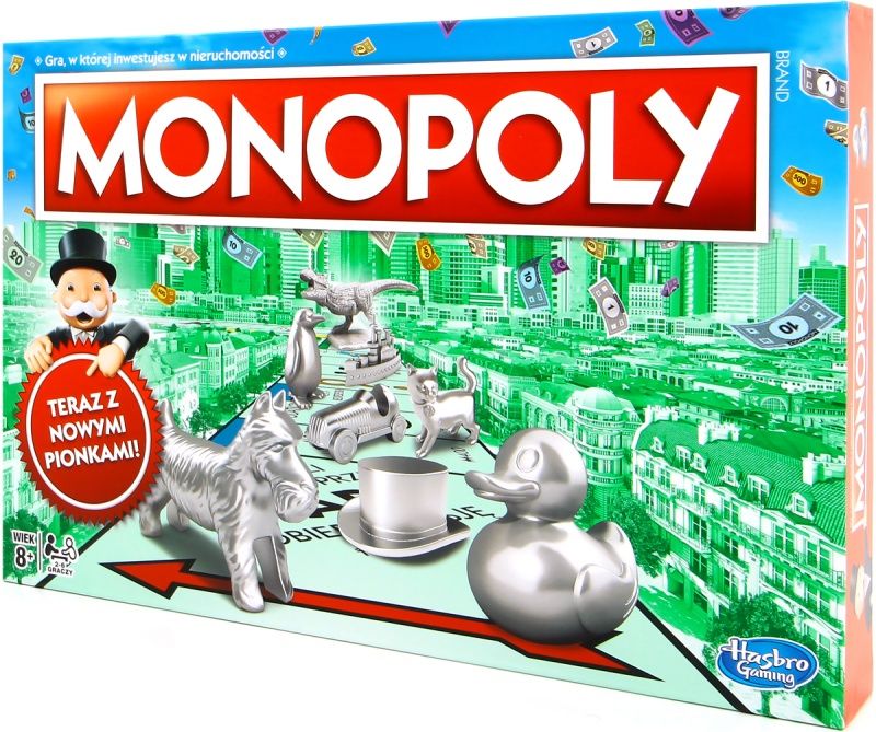 Monopoly NOWE PIONKI Gra Rodzinna Hasbro Promocja NOWE GRY