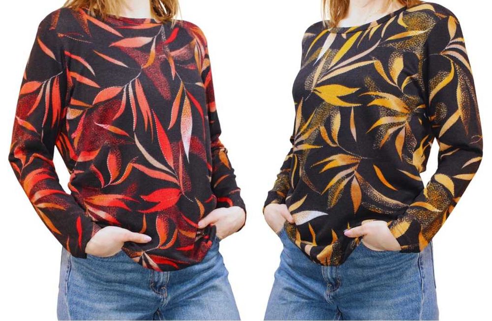 Nowa damska elastyczna bluzka mix kolor rozmiary od L do 8XL