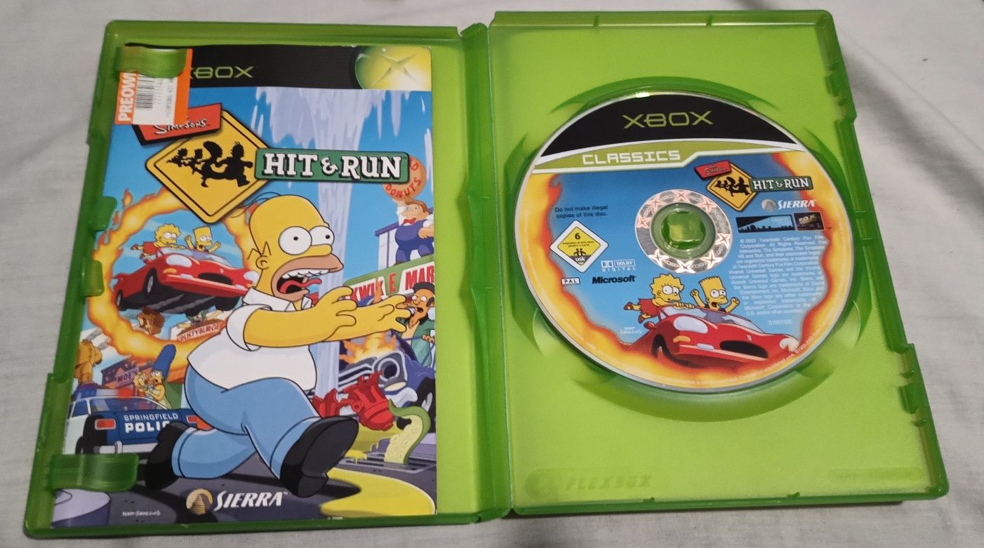 The Simpsons Hit&Run na Xbox