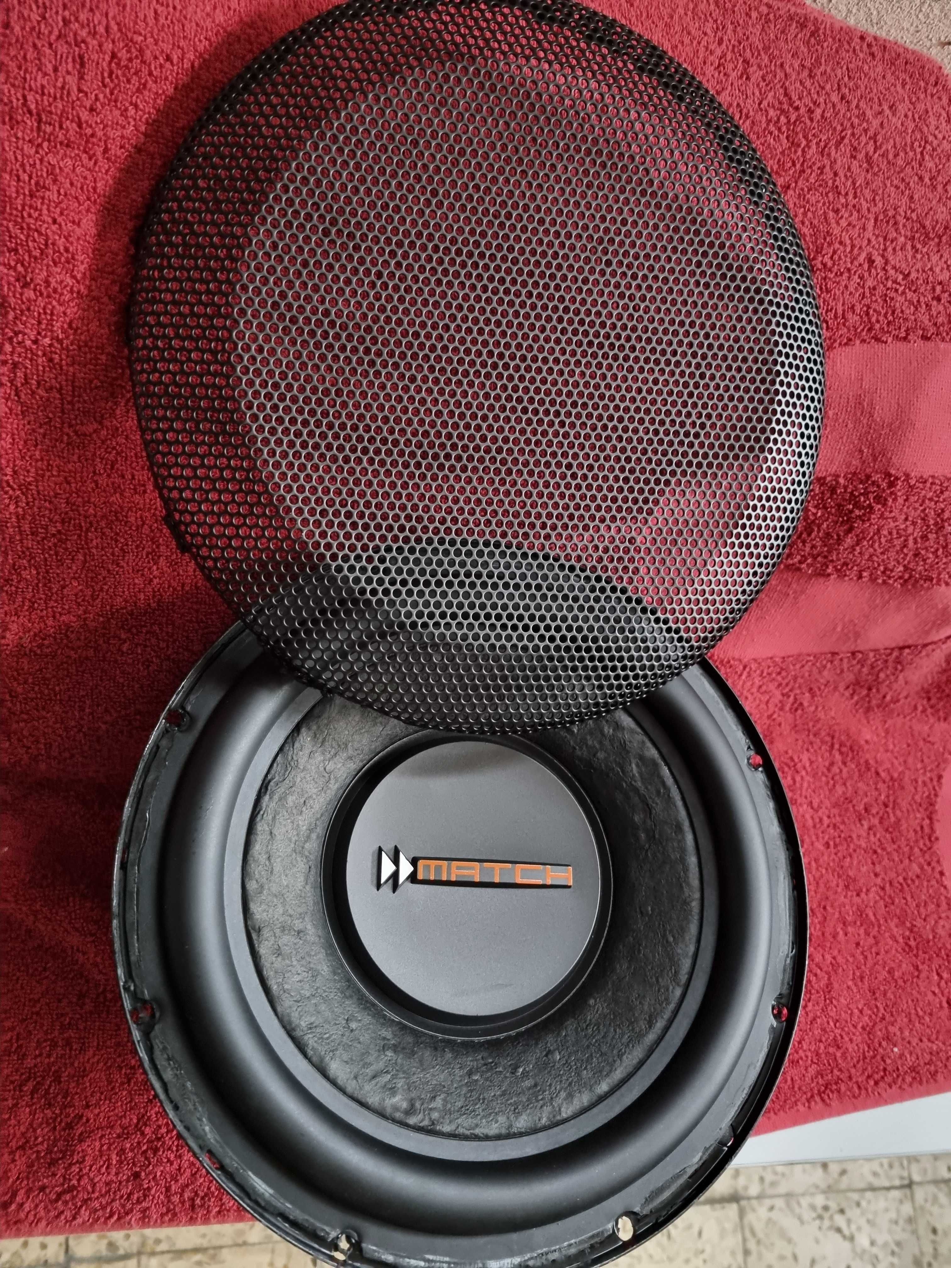 Match PP 10W-Q Subwoofer 4X3 OHM