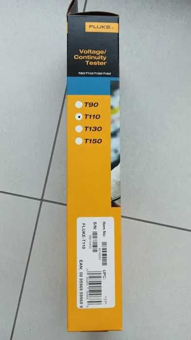 Miernik FLUKE T110, wskaźnik napięcia dwubiegunowy, multimetr , NOWY