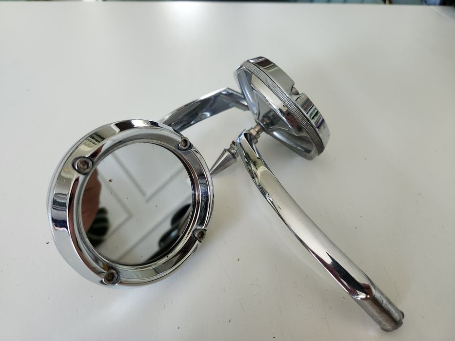 Lusterka chrom chopper cruiser unikat