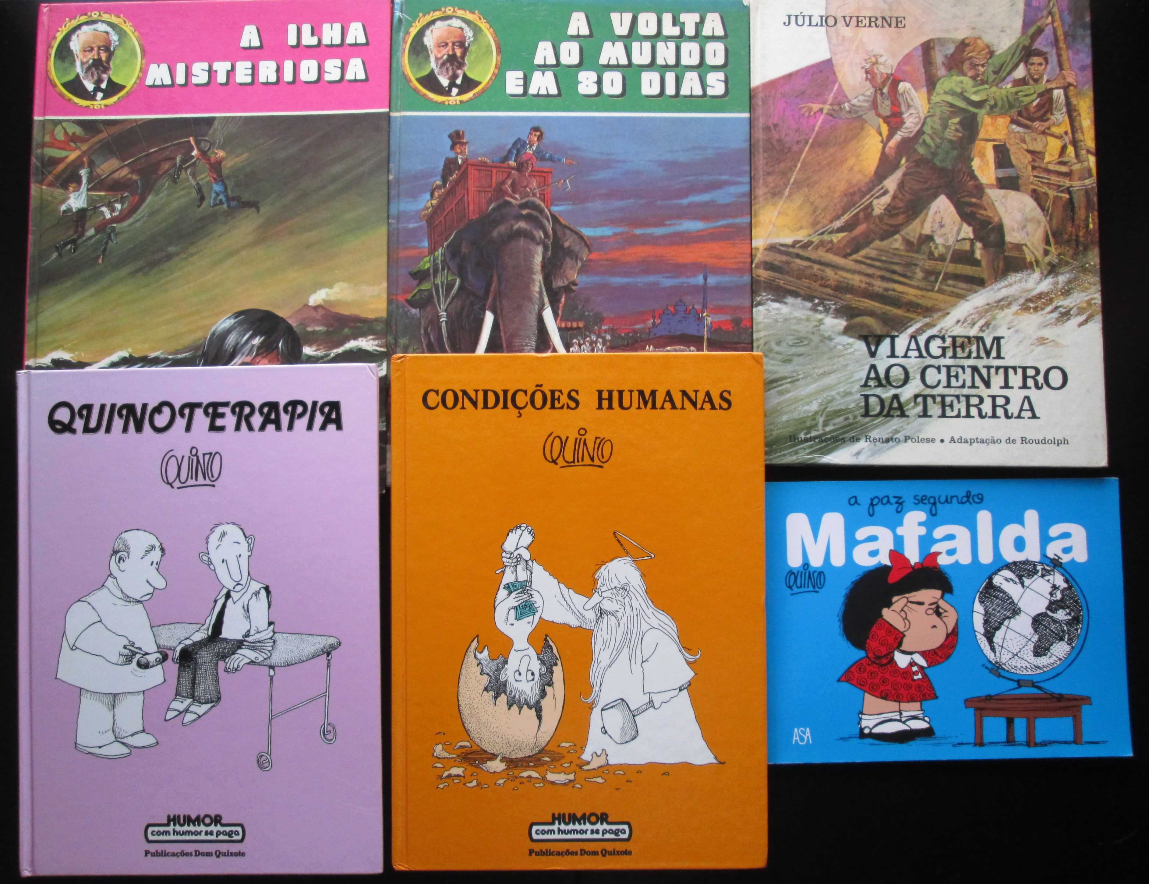 Quino, Mafalda, Julio Verne,  Le Cid, Hector