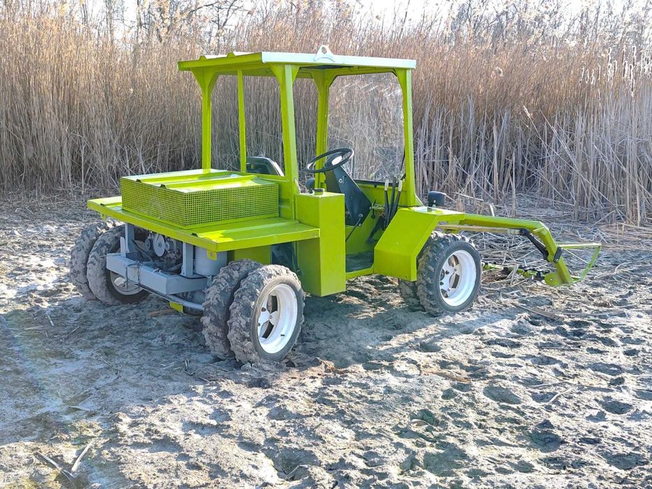 Kosiarka Listwowa + zgrabiarka  górska do skarp  samojezdna ZTS 4x4