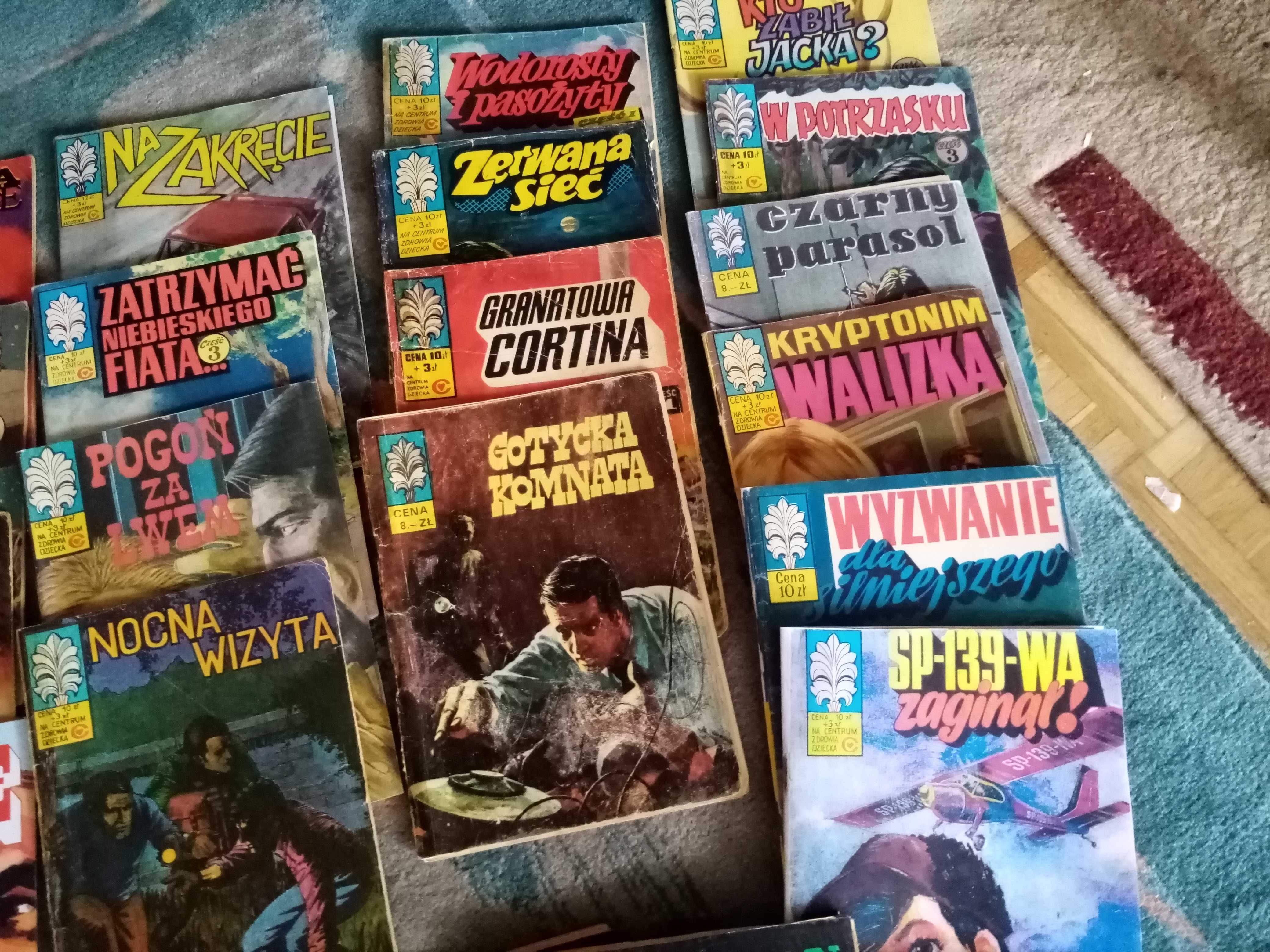 26 komiksów kapitan Żbik 18 szt Kloss 8 szt dst różne numery