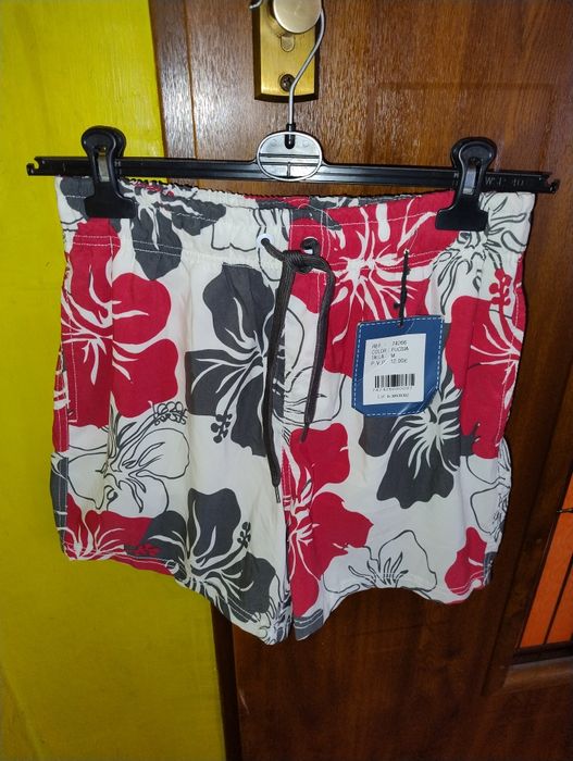 R M nowe kąpielówki męskie anything kwiaty hawajskie