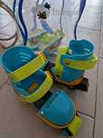 Patins e maquina costura
