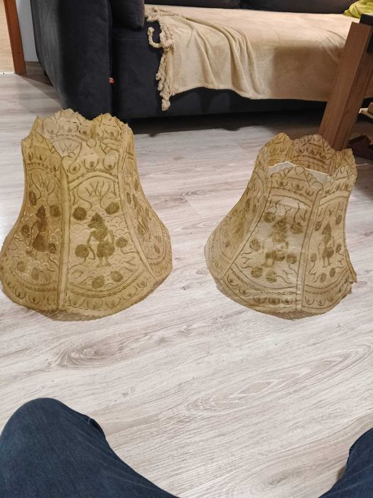 Skórzany abażur klosz na lampe