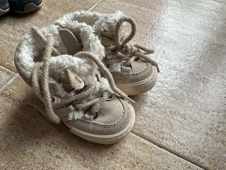 Bota com pelo - Zara