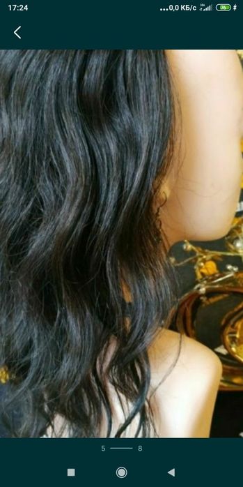 Ручная работа рукоделие хвост натуральный волос