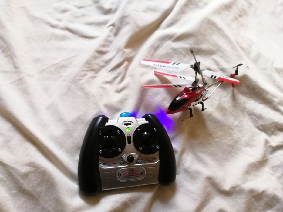 Helikopter zdalnie Sterowany gyro S107G RC0431 podczerwień model dron