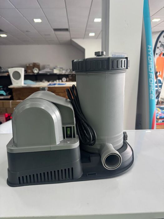 Bomba de filtragem de cartucho 9463 L/h para piscina acima do solo