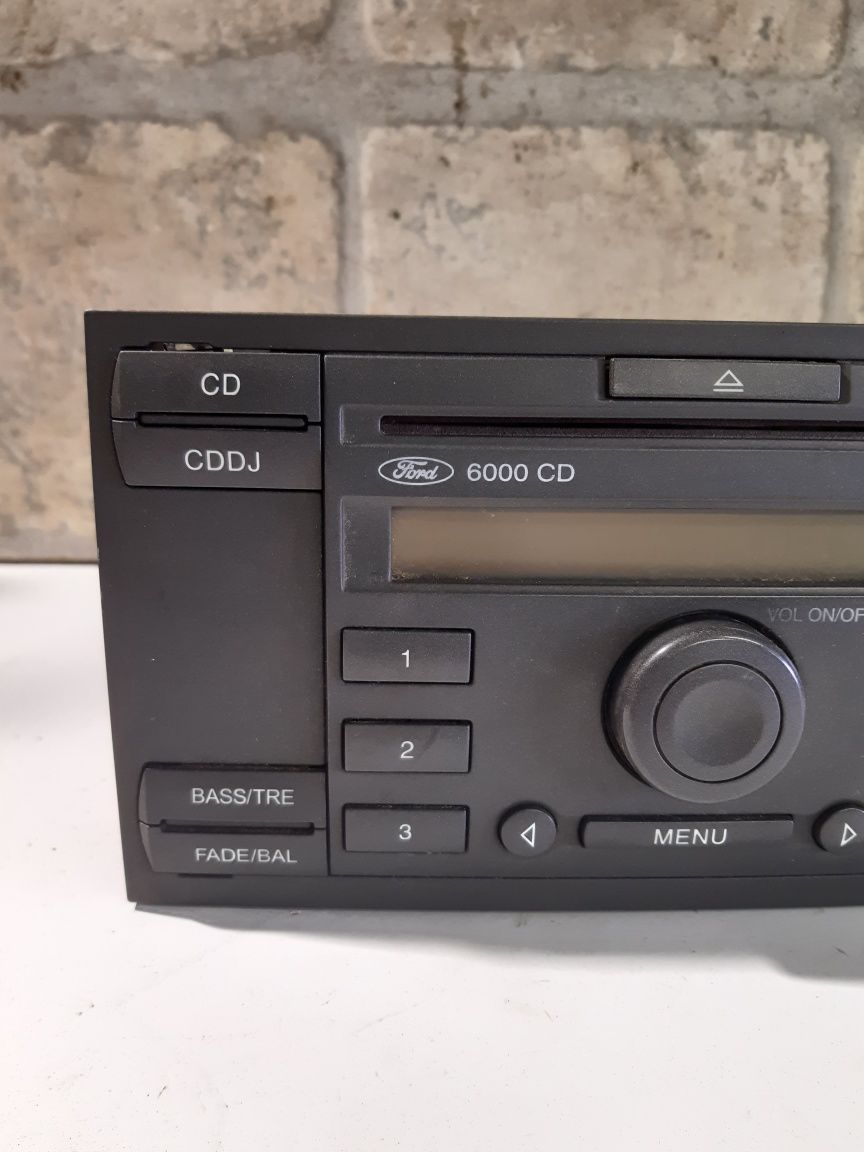 Radio ford focus mk2 c max mk1 6000cd plus kod