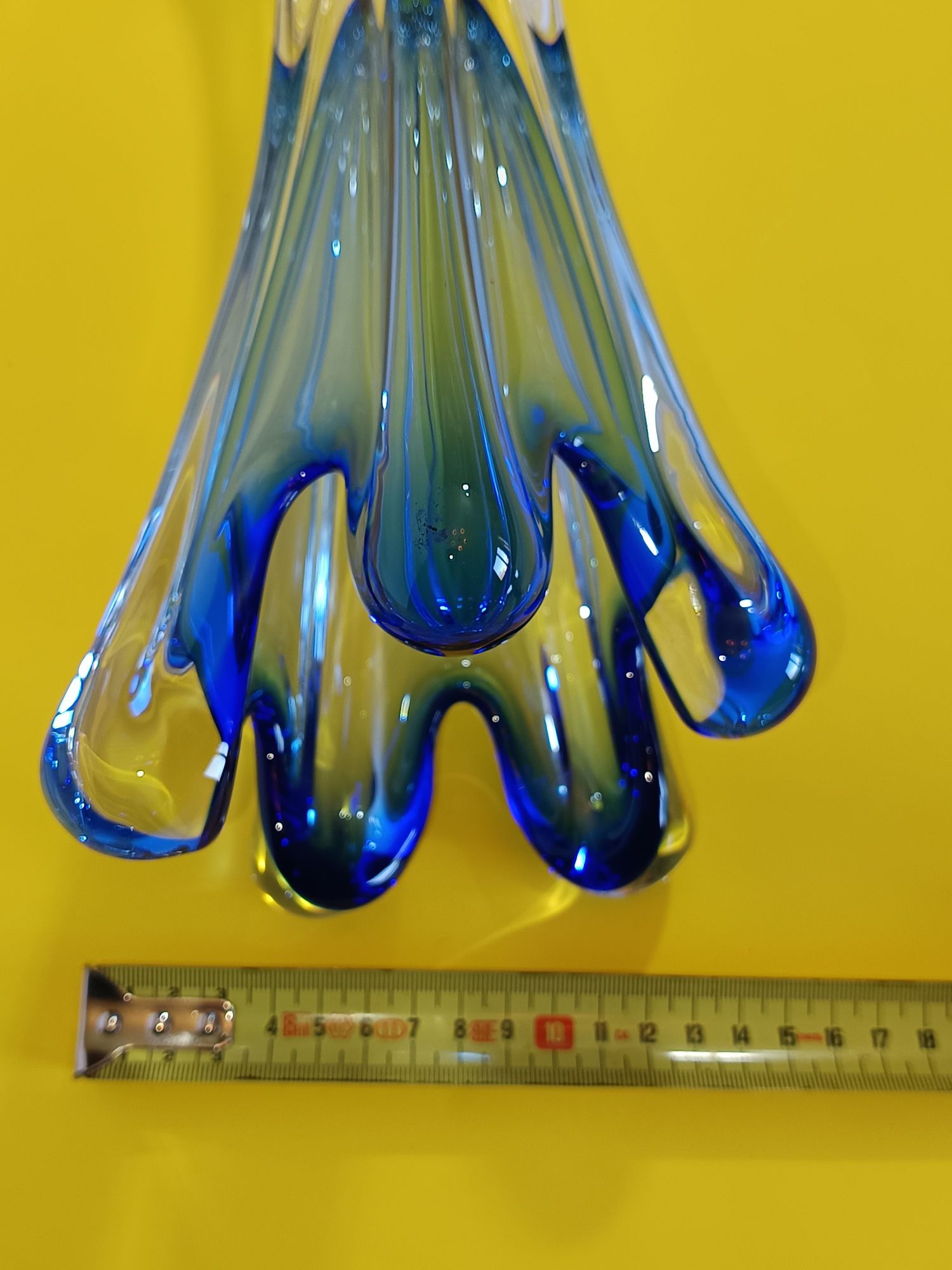 Jarra azul vidro