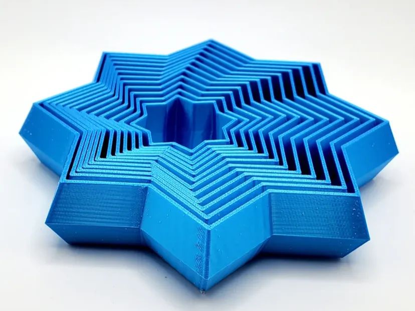 Estrela Fidget Fractal Incrível