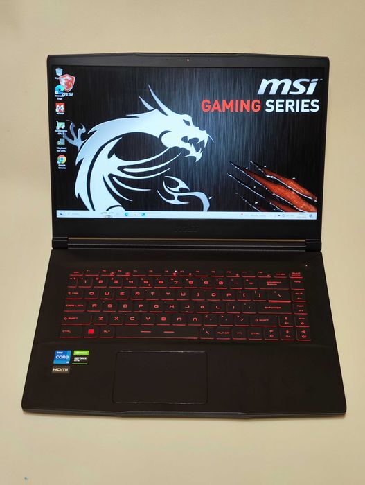 Ноутбук MSI GF63 THIN 11SC i5-11400H/16Gb/512Gb/nVidia GTX 1650