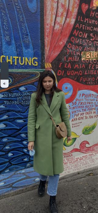 75% шерсті пальто Zara колаборація з італійським брендом Manteco