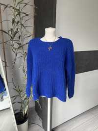 Damski niebieski sweter L/40