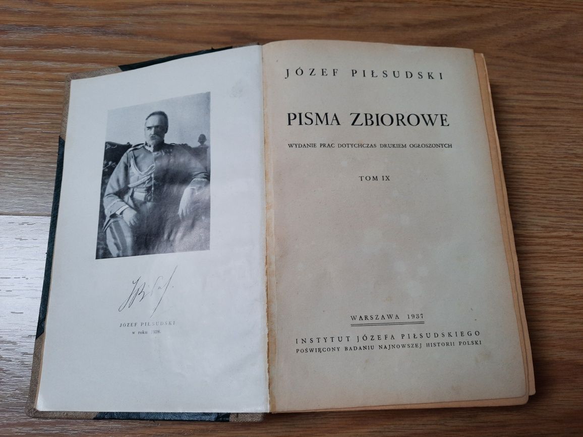 Książka Pisma zbiorowe Józefa Piłsudskiego