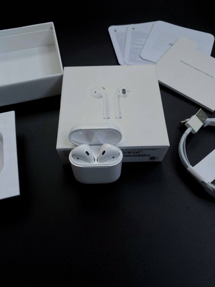 Напрямую от производителя! Наушники AirPods 2 люкс