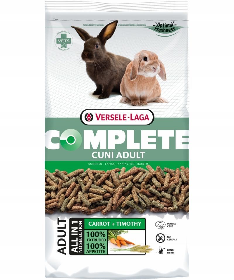 Versele Laga Cuni Adult Complete-Karma dla królików miniaturowych 8kg