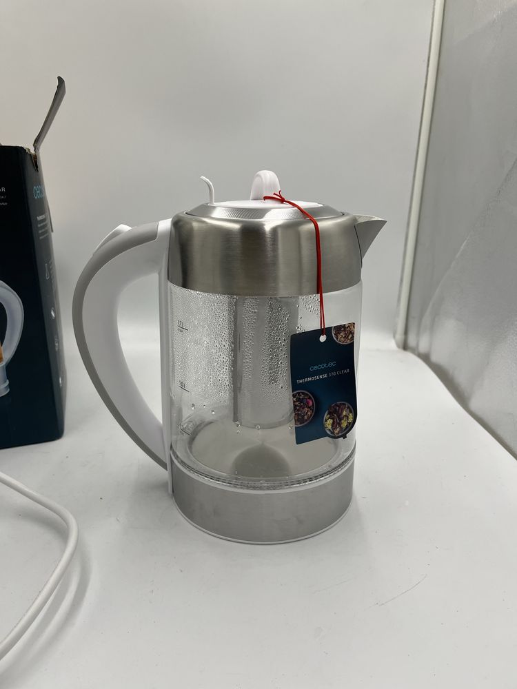 Czajnik elektryczny Cecotec ThermoSense 2200 W 1,7 l srebrny/szary