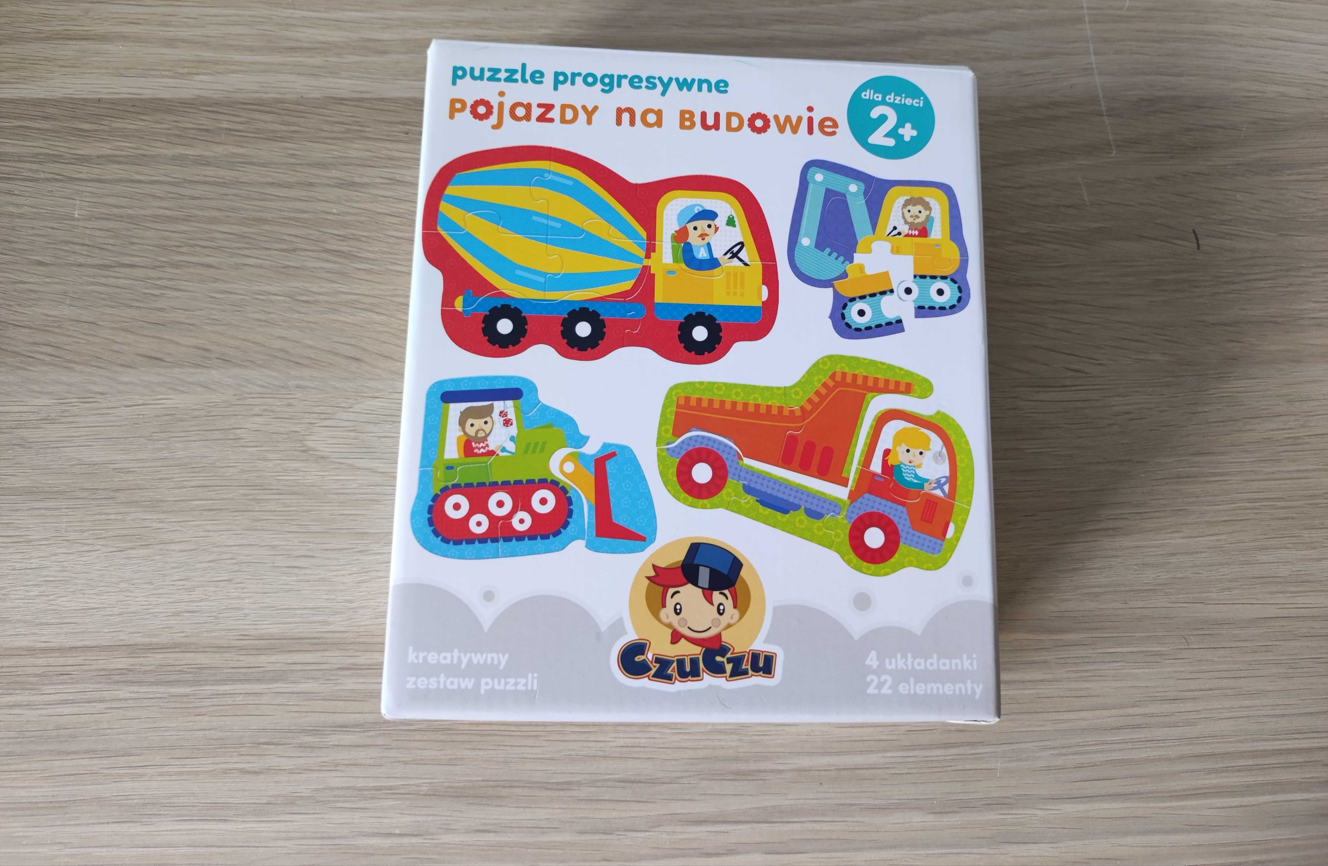 Czuczu Puzzle Progresywne Pojazdy Na Budowie