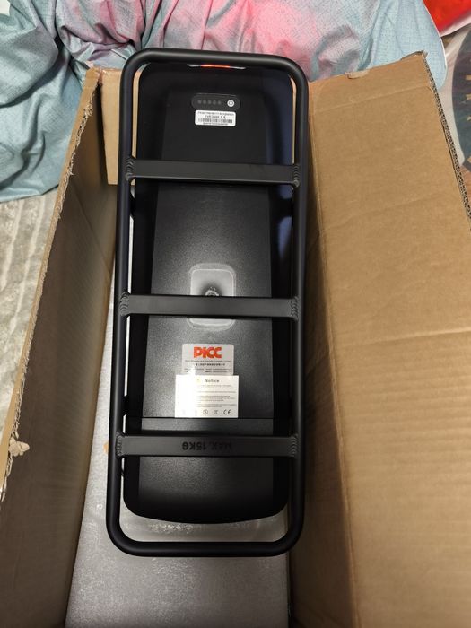 Bateria de lítio de 48V 17,5Ah para bagageiro traseiro de bicicleta