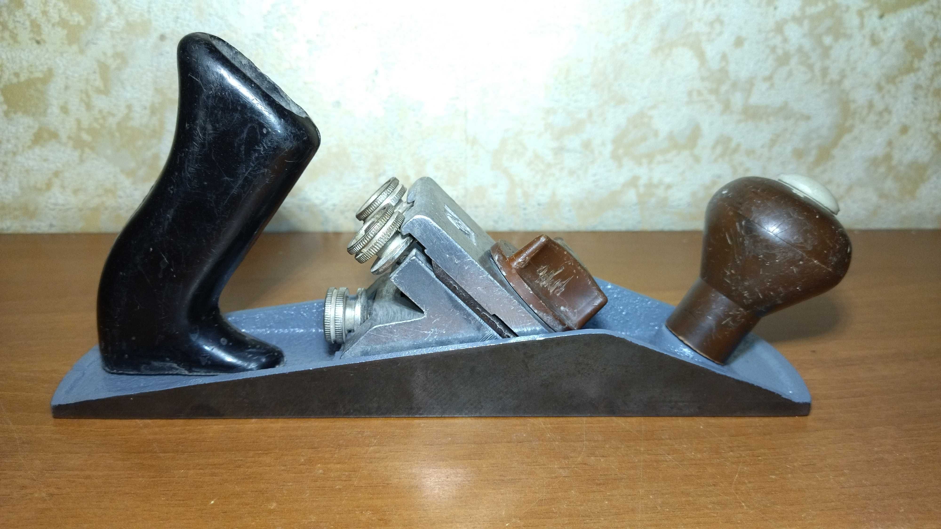 Рубанок регулируемый Воскова №4, ручной столярный инструмент СССР