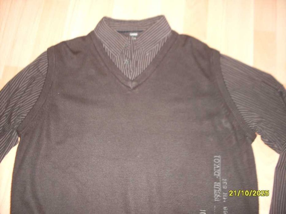 koszula z kamizelką George XL , kamizelko koszula , sweter , kamizelka